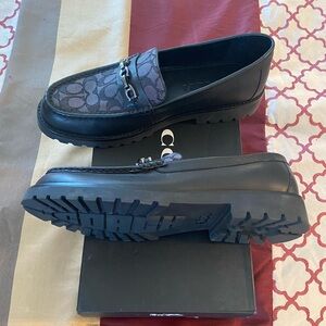 Coach Signature Loafers.